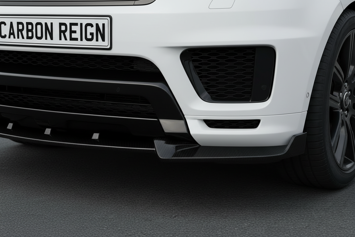 Land Rover Sport Gloss Black Front Lip Splitter
