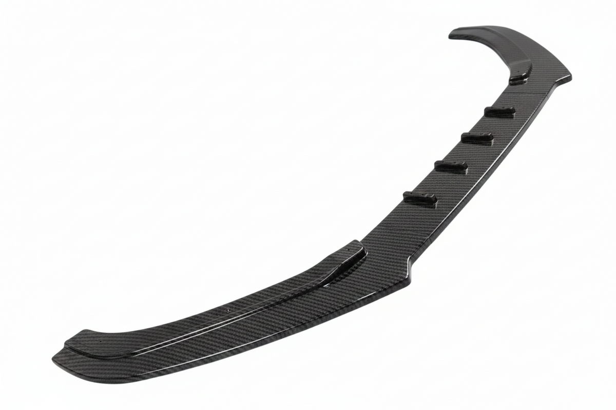 Volkswagen Polo Maxton Design Carbon Fiber Splitter | Carbon Reign