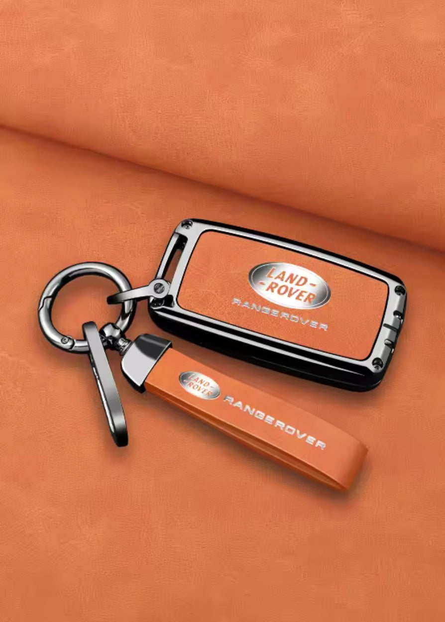 Land Rover Alloy Zinc Leather Key Cover