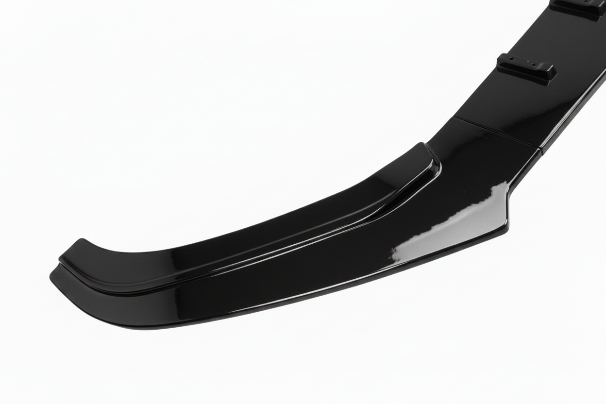 Mercedes GLC Maxton Design Gloss Black Front Lip Splitter