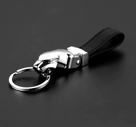 Jaguar Head Key Chain
