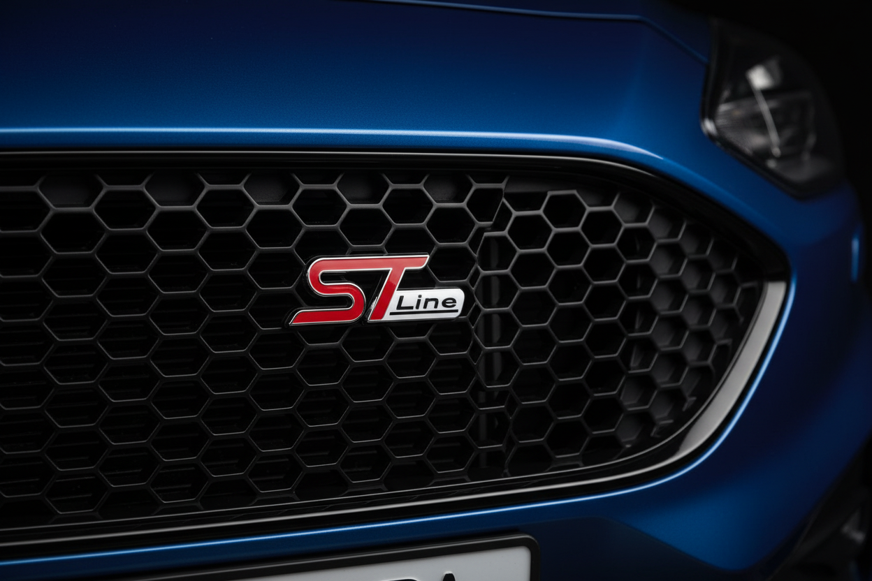 3D Ford ST Line Front Grill Badge