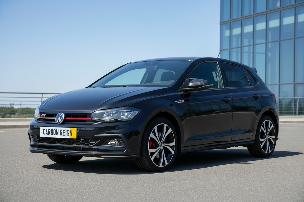 Volkswagen Polo Carbon Fiber Mirror Caps