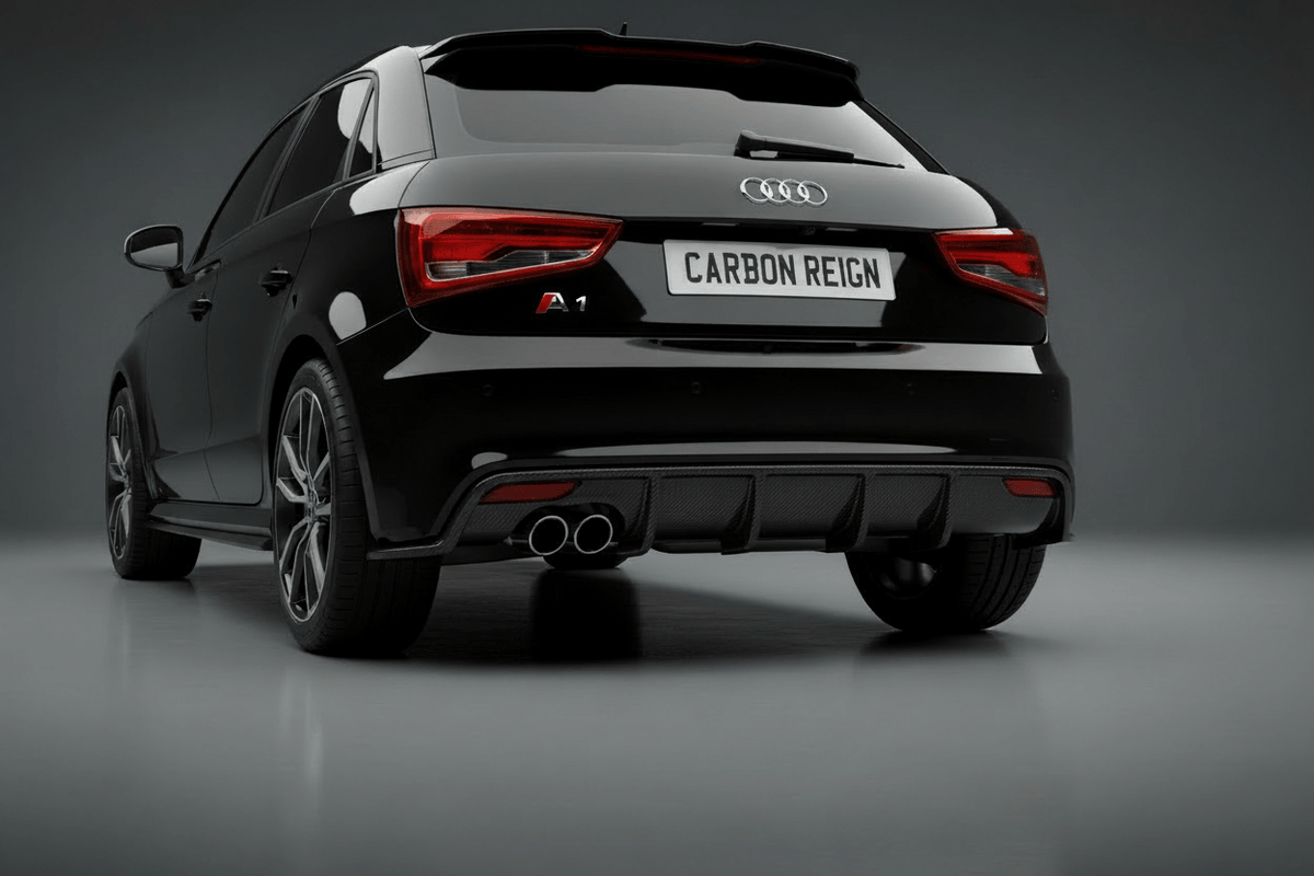 Audi A1 Carbon Fiber Rear Diffuser