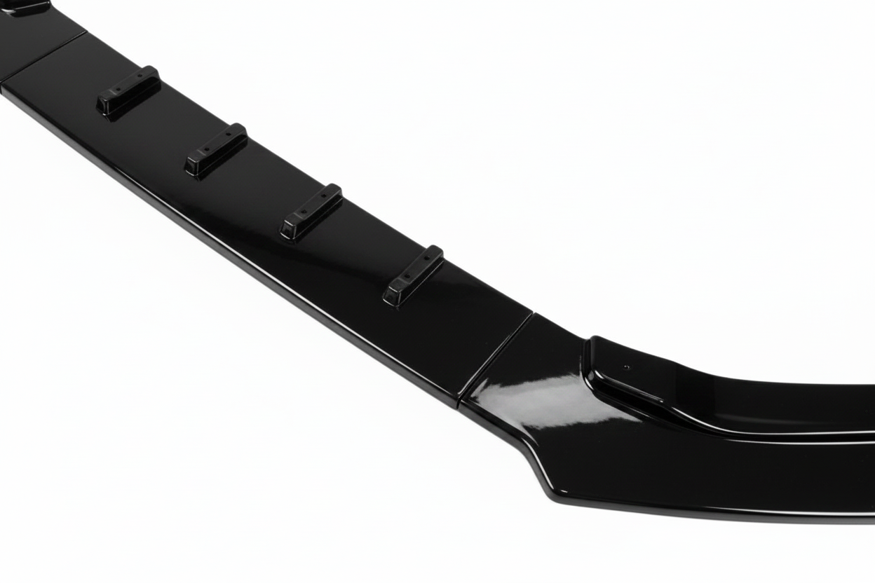 Mercedes GLE Maxton Gloss Black Design Front Lip Splitter