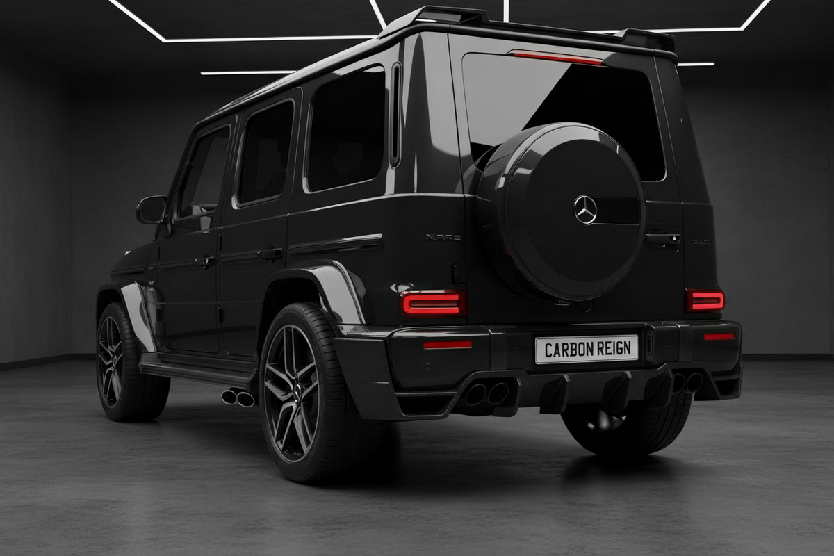 Mercedes Benz G Class W464 G63 2018-20123 Carbon Fiber Back lip Diffuser