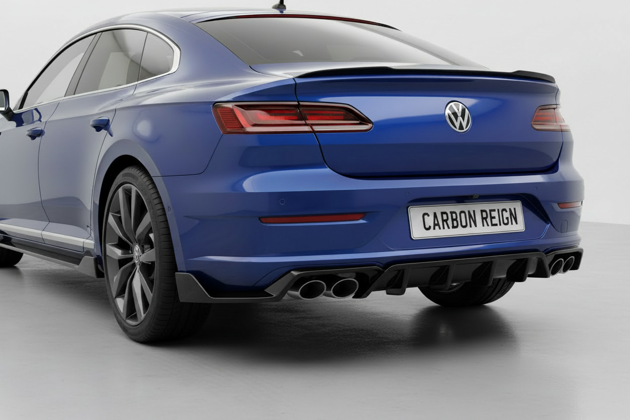 Volkswagen Arteon Gloss Black Maxton Design Rear Diffuser