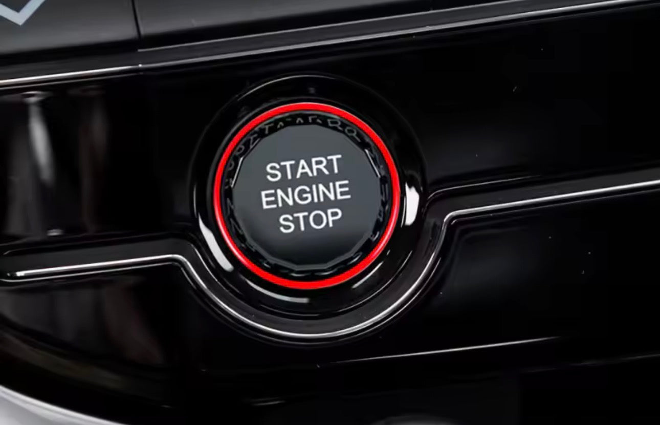 Jaguar Engine Start/Stop Crystal Button