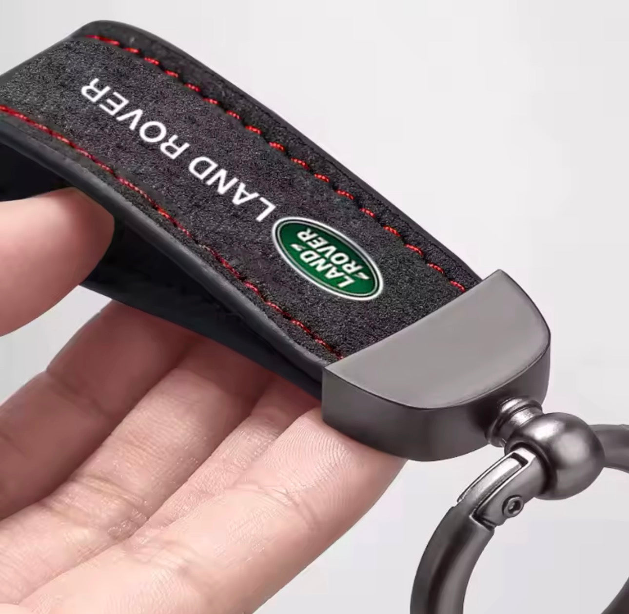 Land Rover Suede Key Chain
