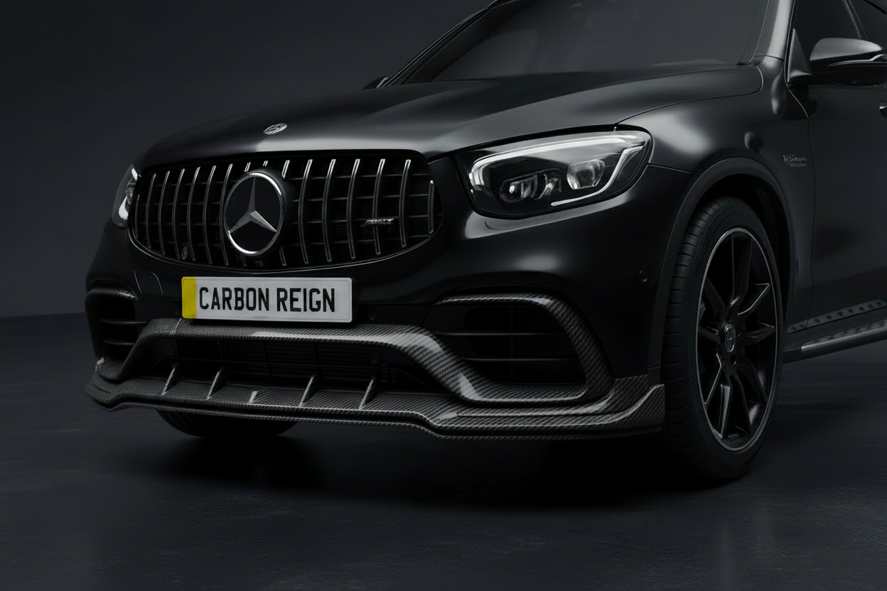 Mercedes GLC Carbon Fiber Front Lip Splitter