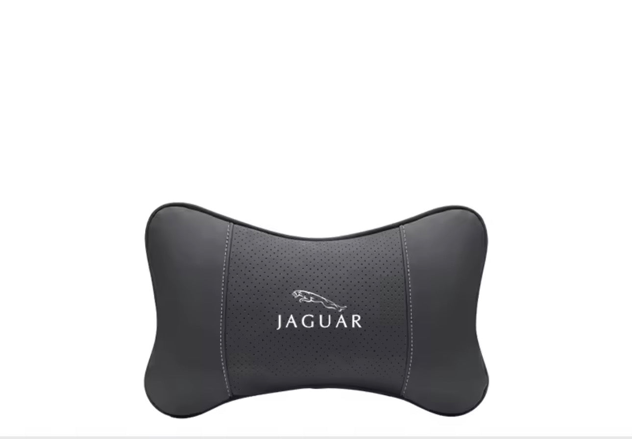 Jaguar Headrest Pillow and Back Support Cushion