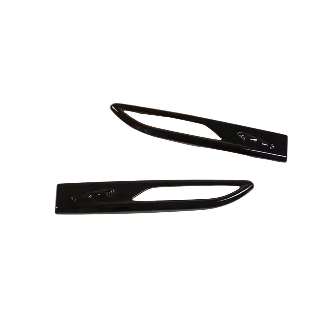 Jaguar Gloss Black/ Carbon Fiber Side Panel Trim