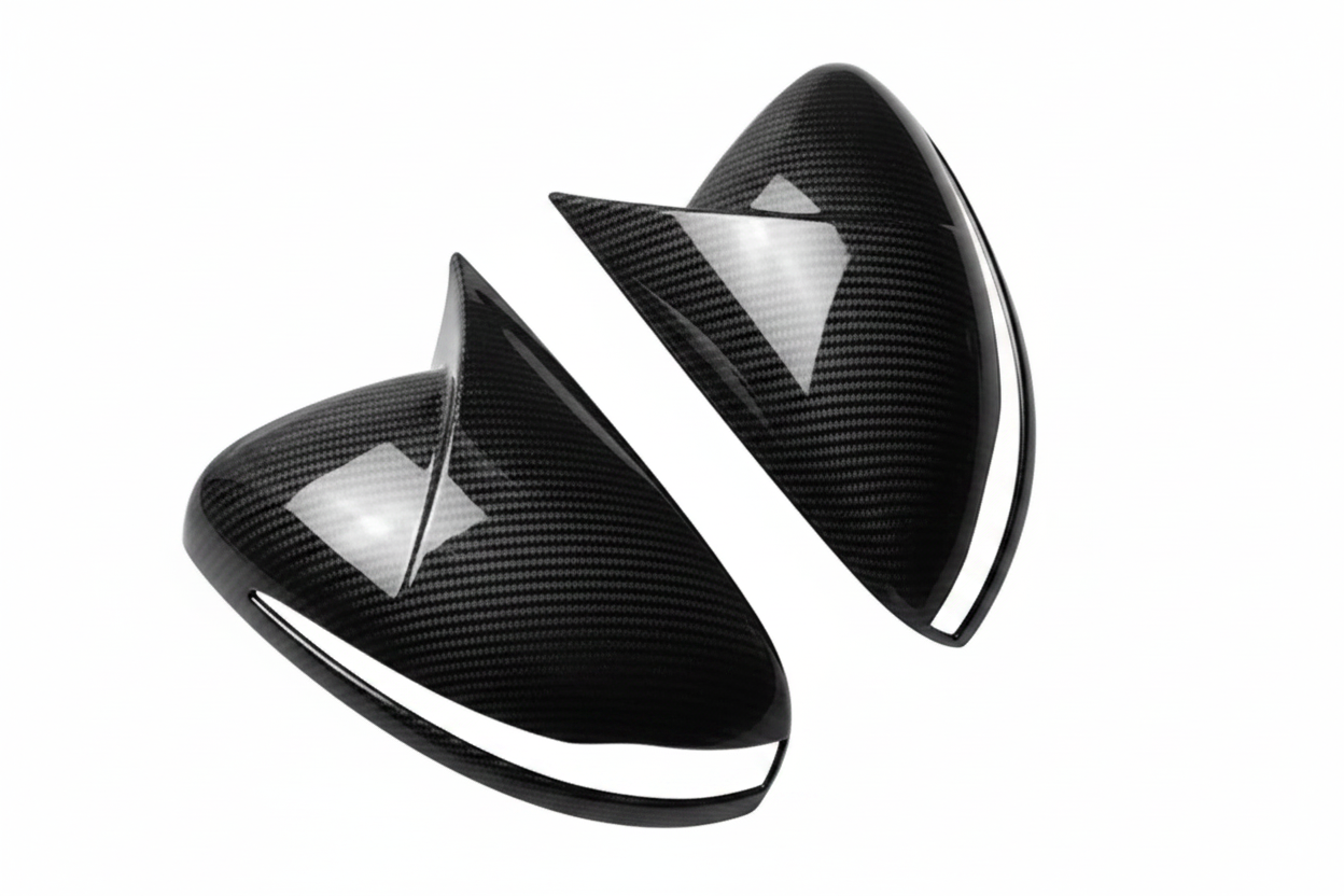 Mercedes GLC Gloss Black Mirror Caps