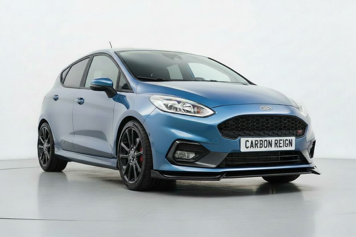 Ford Fiesta 2017+ Gloss Black Front Lip Splitter