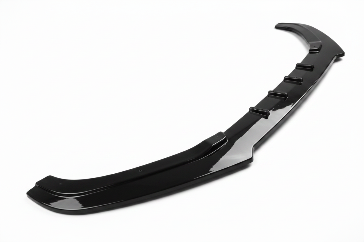 Mercedes GLE Maxton Gloss Black Design Front Lip Splitter