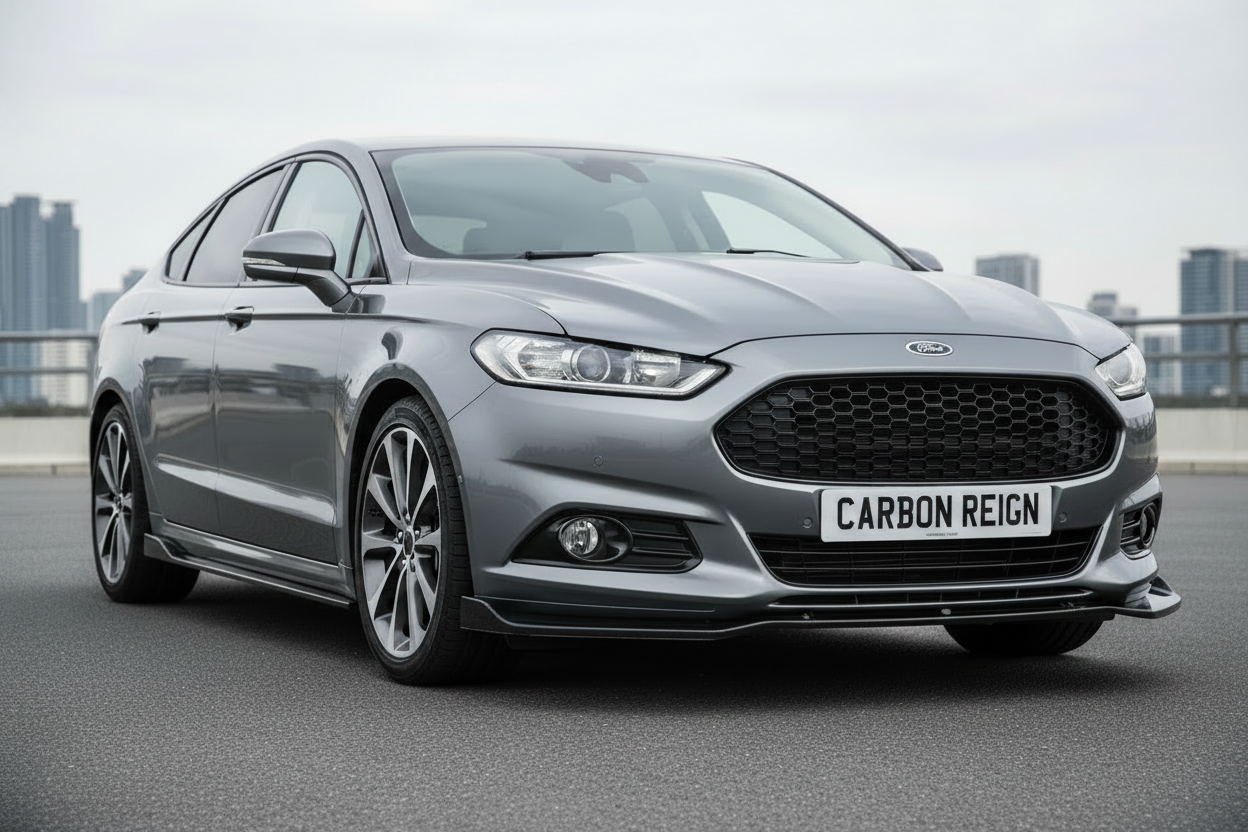 Ford Mondeo Gloss Black Front Lip Splitter