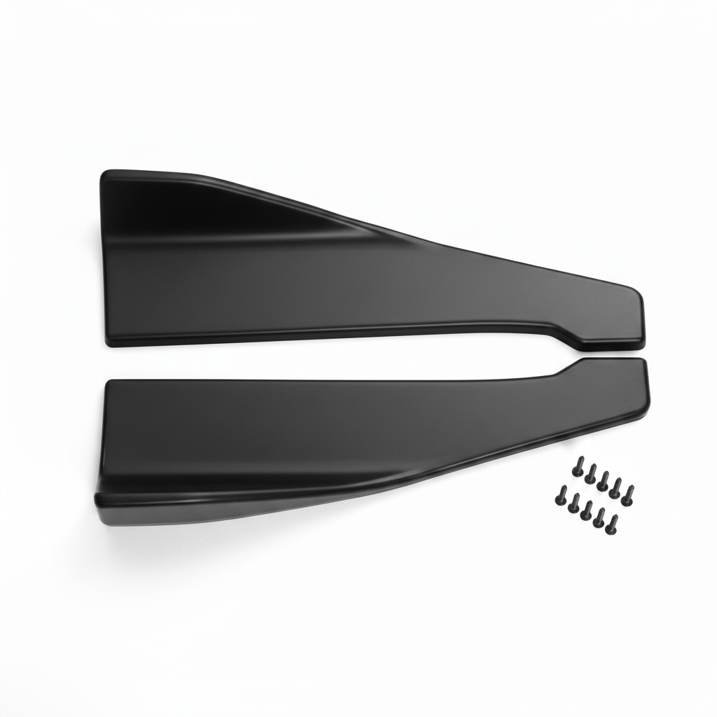 Jaguar Gloss Black Side Skirts Protector Trims