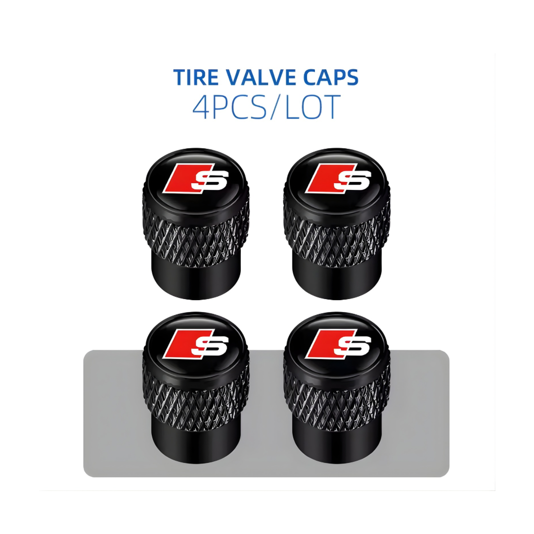 AUDI LOGO/S LINE LOGO WHEEL CAPS