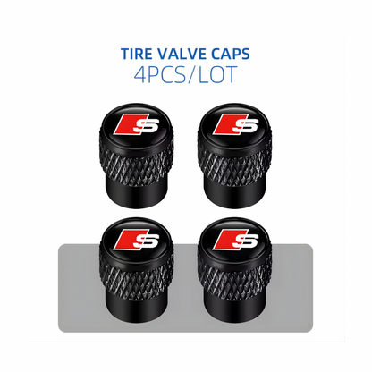 AUDI LOGO/S LINE LOGO WHEEL CAPS