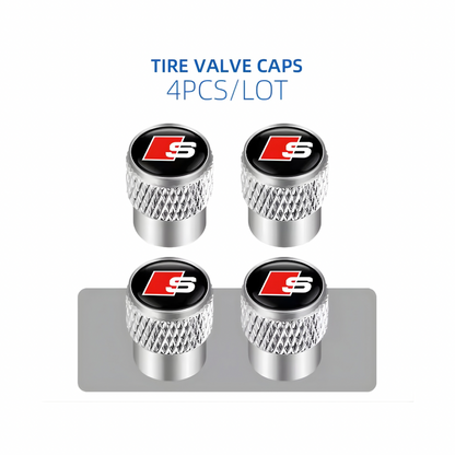 AUDI LOGO/S LINE LOGO WHEEL CAPS