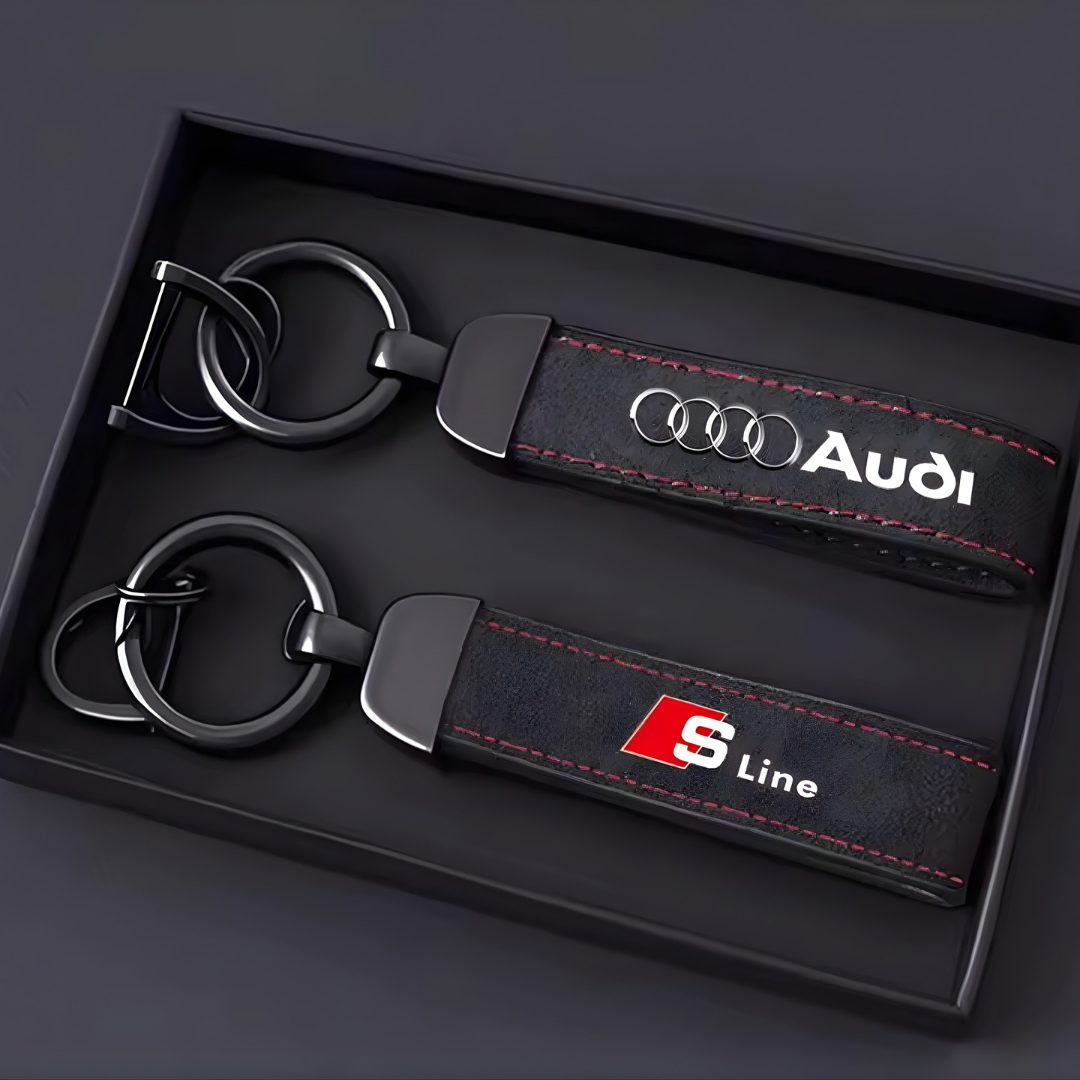 AUDI ALCANTARA KEY CHAIN