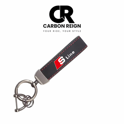 AUDI ALCANTARA KEY CHAIN