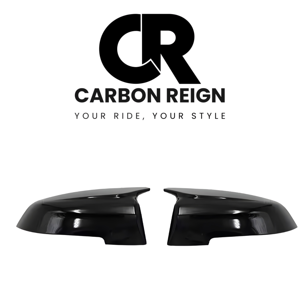 BMW 6 SERIES CARBON FIBER/GLOSS BLACK MIRROR CAPS