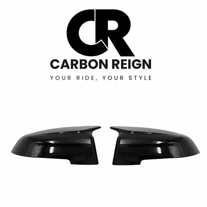 BMW 6 SERIES CARBON FIBER/GLOSS BLACK MIRROR CAPS
