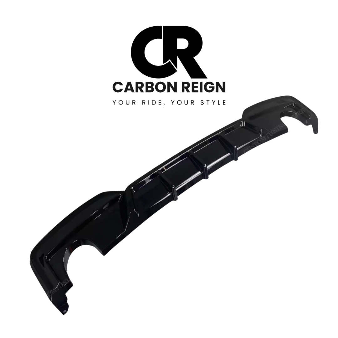 BMW 6 SERIES GLOSS BLACK DIFFUSER 2013-2017