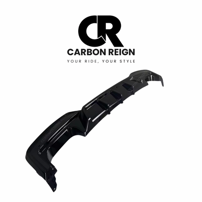 BMW 6 SERIES GLOSS BLACK DIFFUSER 2013-2017