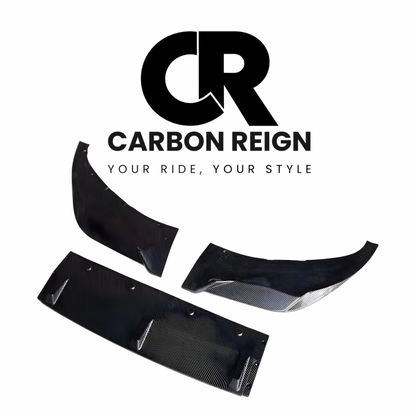 BMW 7 SERIES CARBON FIBER FRONT LIP SPLITTER 2019-2022