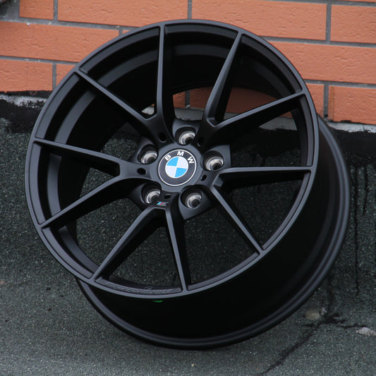 1 Series - F20/F21: 19" Satin Black 763M M3 CS Style Alloy Wheels 11-19