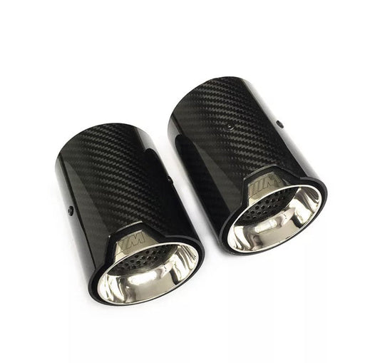 1 Series - F20/F21 M135i/M140i: Carbon Fibre & Chrome M Performance Exhaust Tips 12-19