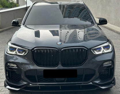 X5 - G05 Pre-Facelift: Gloss Black Front Splitter 19-22