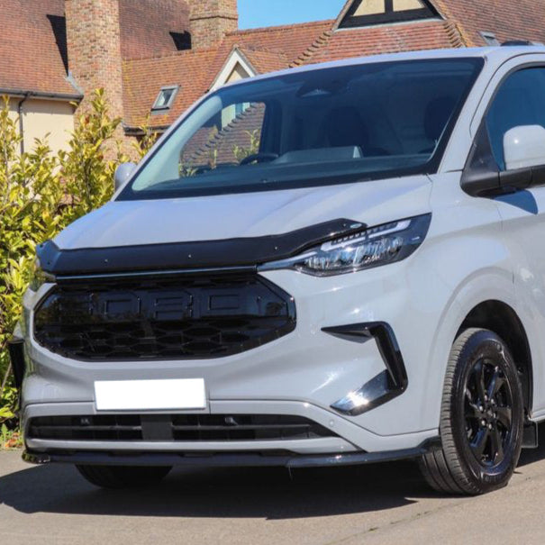 Ford Transit Custom MK2: Gloss Black Honeycomb Style Front Grill 24+