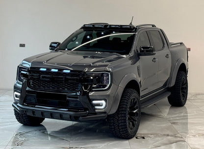 Ranger - T9 Facelift: Black Nudge Bar V1 23+