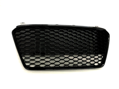 R8 - Type 42: Gloss Black Honeycomb Style Grill 12-14