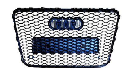 Q7 - 4L: Gloss Black RS Honeycomb Front Grill 07-15